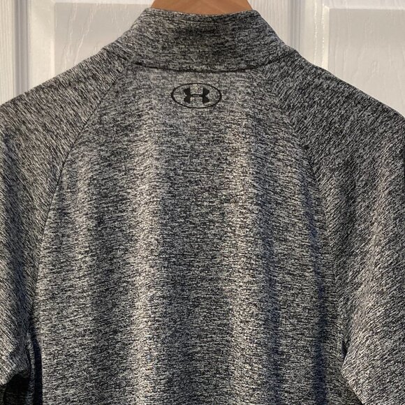 Under Armour Loose Heatgear 1/4 Zip Long Sleeve Pullover Size Large - Picture 6 of 8
